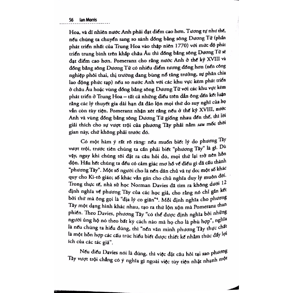 Sách: Tại Sao Phương Tây Vượt Trội - Ian Morris