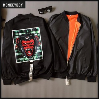 [Ảnh thật 100%] Áo khoác Bomber RED.MK (hàng design cao cấp) [Monkeyboy]