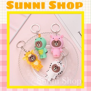  Móc Khoá Gấu Line Frends Cosplay Siêu Dễ Thương - Sunni Shop
