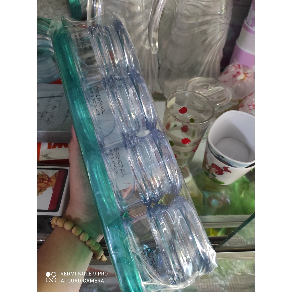 [MADE IN VIETNAM ] Bộ đựng gia vị tròn TRUNG VIỆT PLASTIC