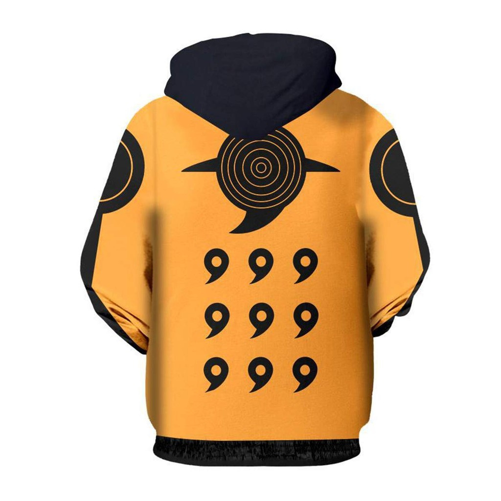 Mới 3D in Anime Naruto Áo khoác nữ / Nam 2021 Áo khoác mùa xuân Thu Đông Áo khoác Hoodies Áo dây kéo giản dị