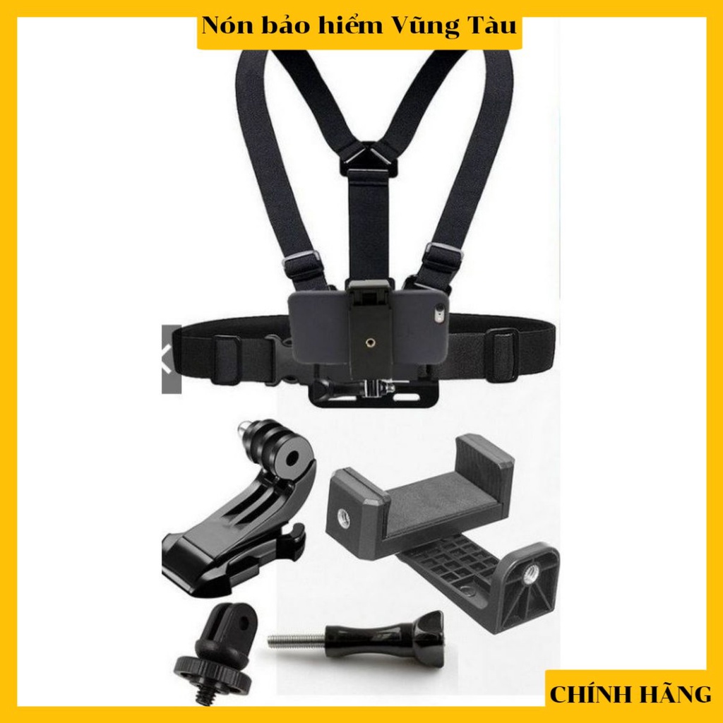 Dây đeo ngực cho Điện thoại làm camera hành trình 2 trong 1 - BIKER 176 | BigBuy360 - bigbuy360.vn