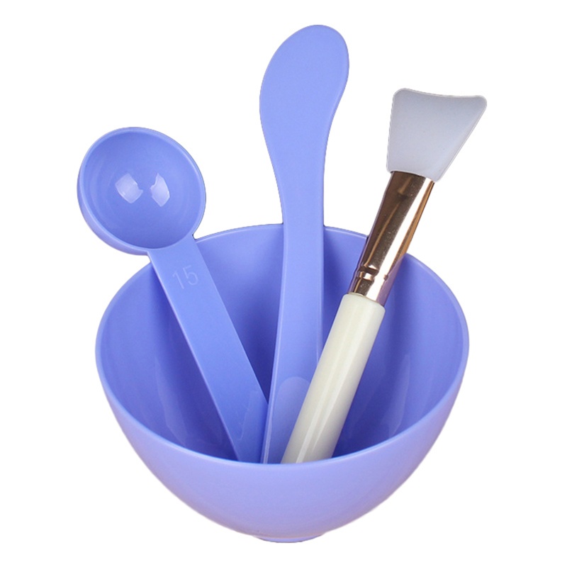 Bộ 4 Dụng Cụ Trộn Mặt Nạ DIY Gồm Bát + Muỗng + Bát