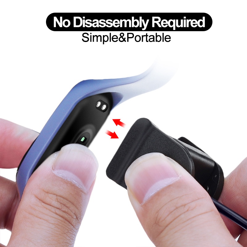 Cáp Sạc Cho Đồng Hồ Thông Minh Xiaomi Mi Band 2 3 4 5 miband 7 6 5 miband 5 6 7 Type C