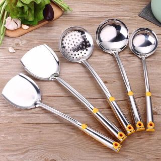 Kho e xả 1 sét môi chao xẻng inox 304