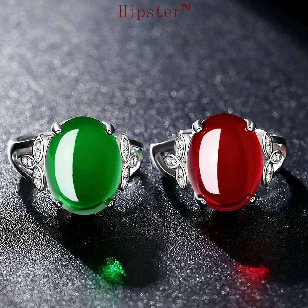 Nhẫn đính đá ruby phong cách cổ điển sang trọng