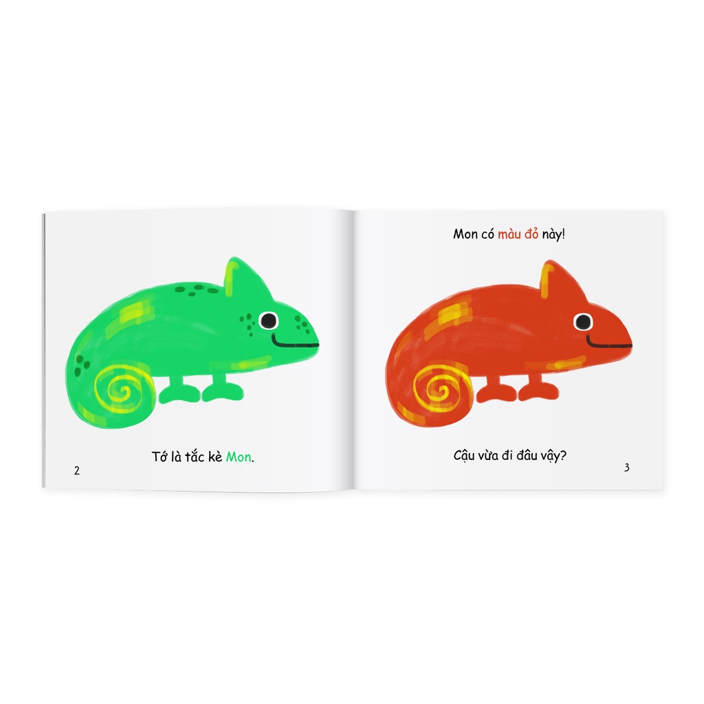 Sách Ehon Nhật Bản - Bộ 4 cuốn Điều kỳ diệu của màu sắc - Dành cho bé từ 0-6 tuổi