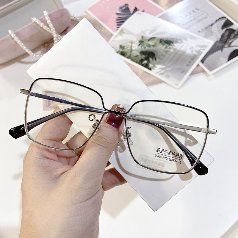 Mắt Kính Gọng Vuông Chống Ánh Sáng Xanh Thời Trang Cho Nam Nữjz11685 | BigBuy360 - bigbuy360.vn