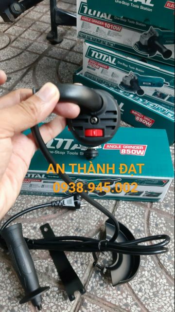 MÁY MÀI GÓC CHUYÊN DÙNG CÓ ĐIỀU TỐC 850W TOTAL TG108100365