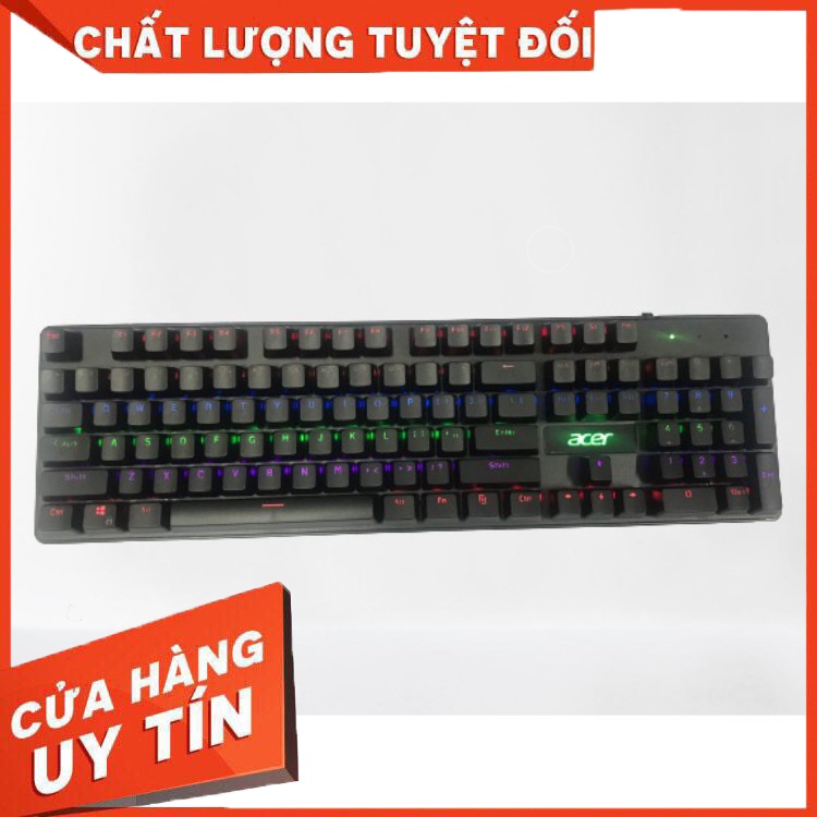 Bàn phím cơ gaming ACER nhiều chế độ LED Cho game thủ siêu bền