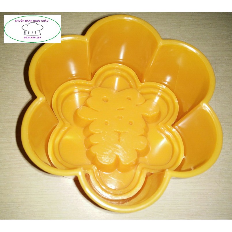 Khuôn nhấn xôi mai nhỏ 12cm chữ Phước, Thọ, Hỷ, Hoa hồng