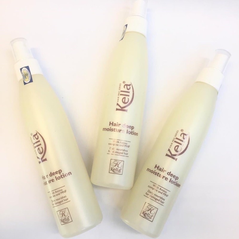 XỊT DƯỠNG KELLA TRẮNG 250ML GIÚP BÓNG MƯỢT MỀM MẠI