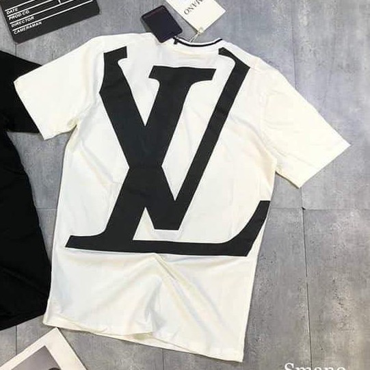 Áo Phông Nam - Áo Thun Nam Tay Ngắn LV Đen Trắng Mẫu Mới Hè 2021 | BigBuy360 - bigbuy360.vn