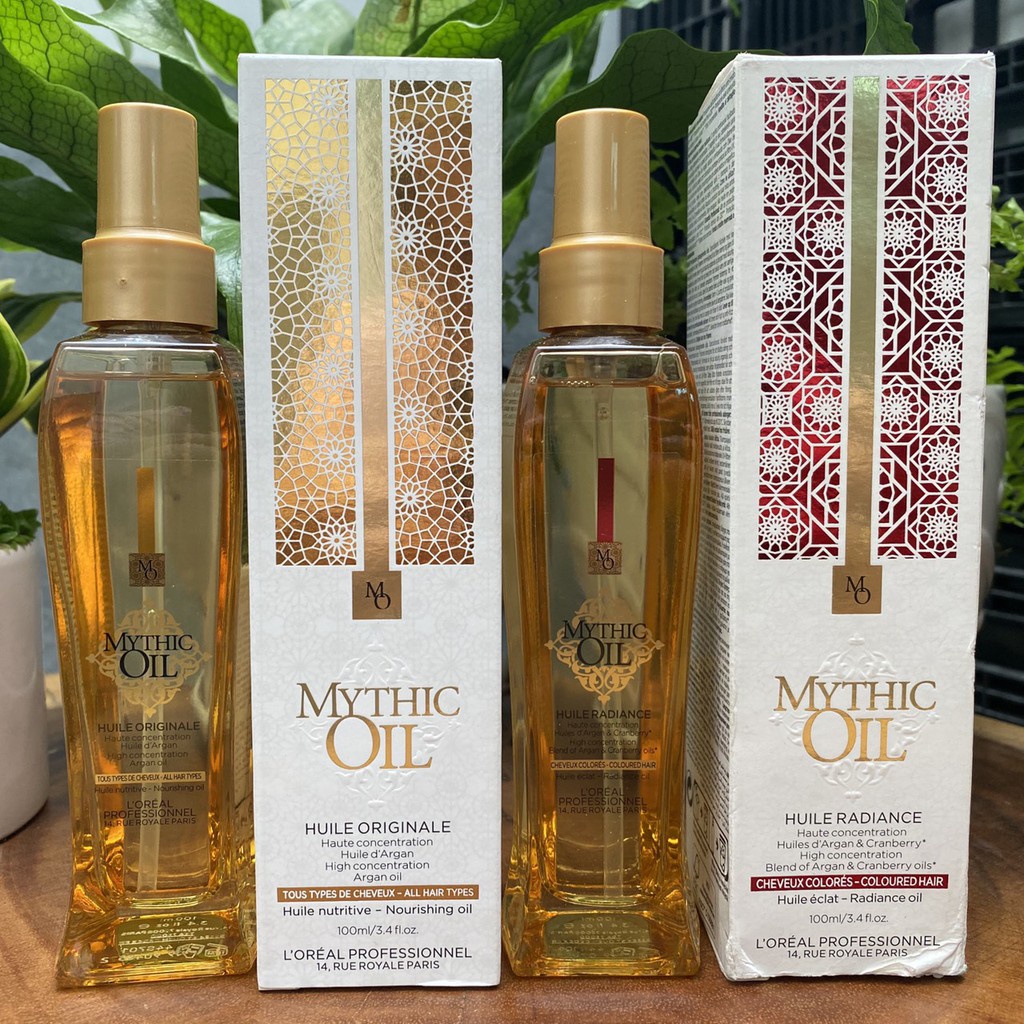 Tinh dầu L'oreal Mythic oil Nourishing Serum dưỡng bóng mượt tóc 100ml..