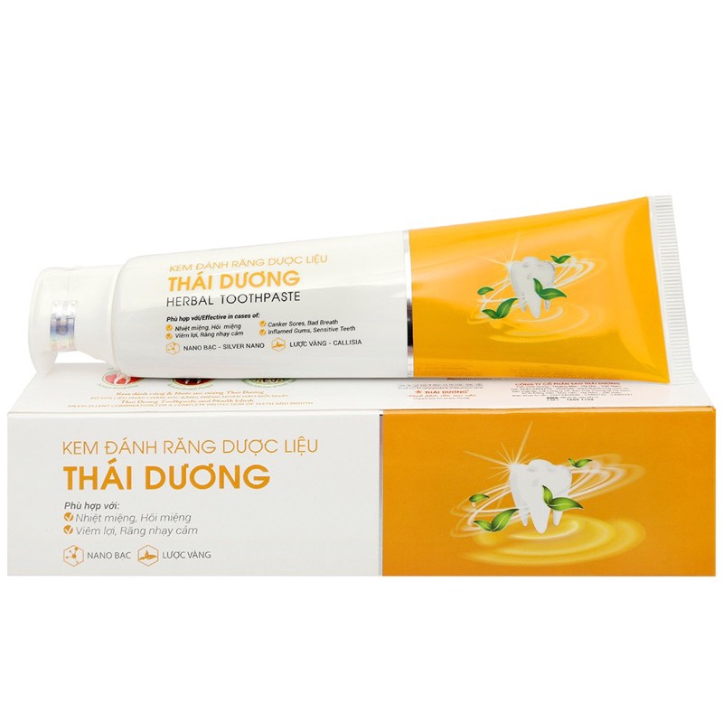 KEM ĐÁNH RĂNG DƯỢC LIỆU THÁI DƯƠNG 150G