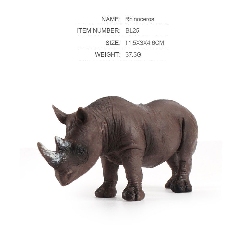 Đồ chơi mô hình động vật hoang dã làm bằng tay trang trí cho trẻ em