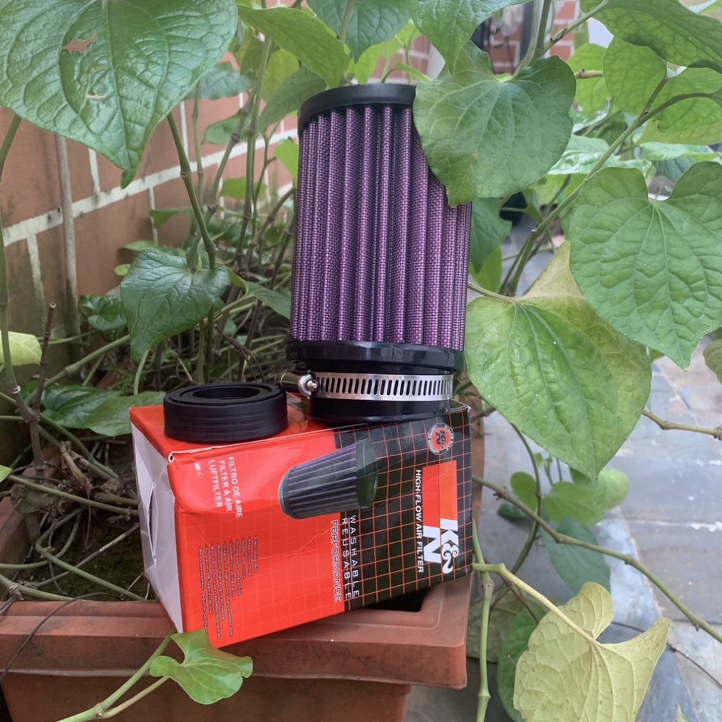 Lọc Gió Trụ Kiểu KN K3 Lưới Thép Cho Mọi Dòng Xe