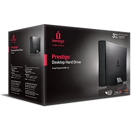 Box HDD IOMEGA PC 3.5 USB 3.0 (Hỗ trợ tới 4TB). VI TÍNH QUỐC DUY