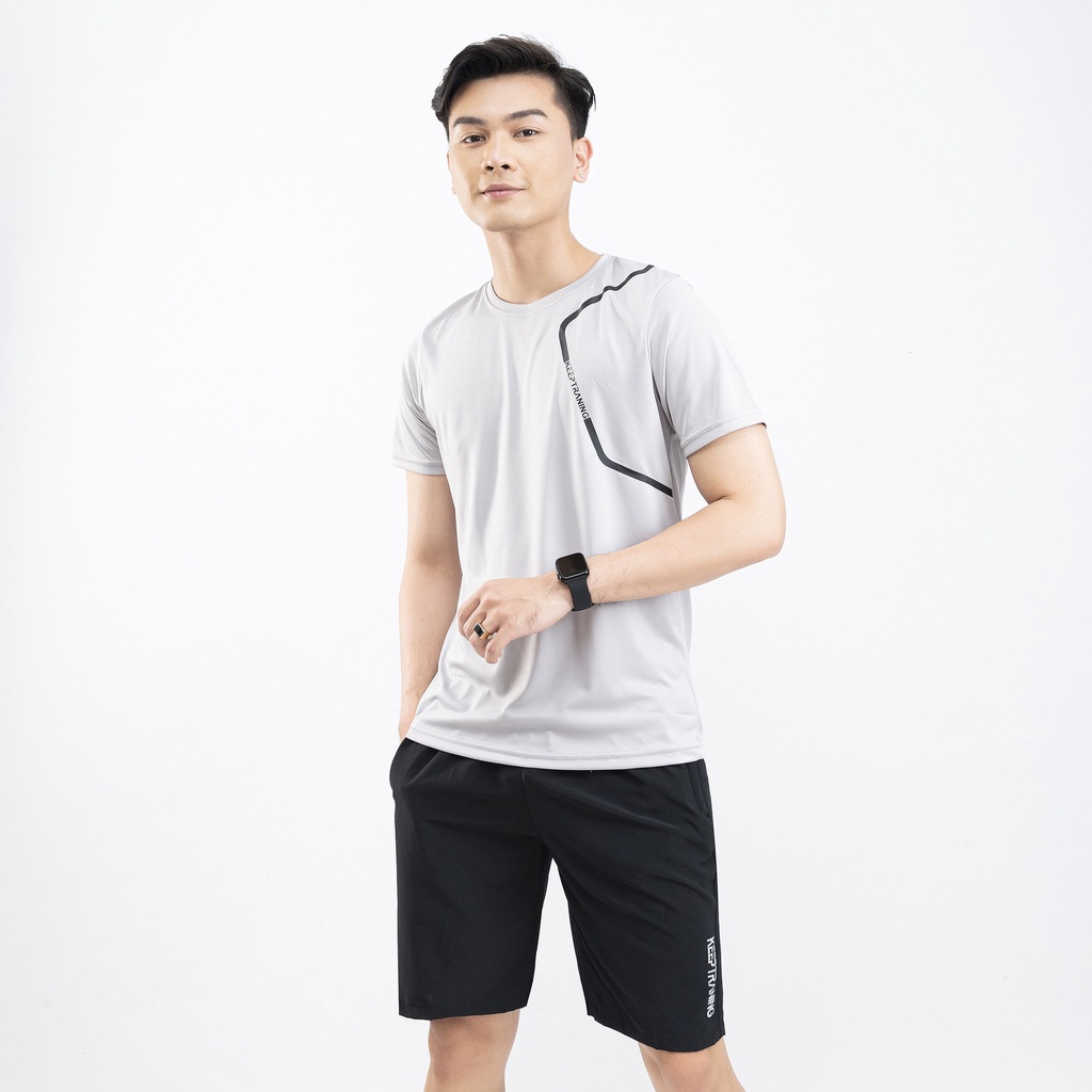 Bộ quần áo đùi DINO SPORTS quần áo nam thể thao chất thun lạnh co giãn, thoáng mát, năng động