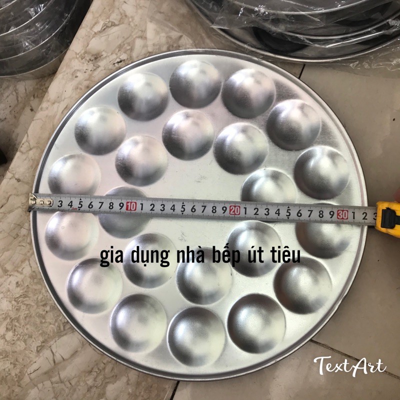 Khuôn bánh bèo nhôm 15lổ , 22 lổ