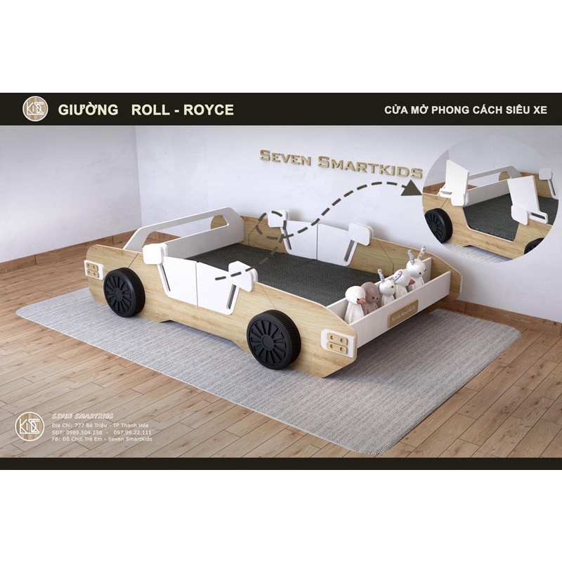 Giường cho bé phiên bản Roll Royce