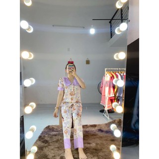 Đồ bộ lụa satin