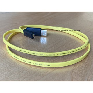 Dây usb WIREWORLD Chroma 8 USB 2.0 A to Micro B Audio Cables 1M