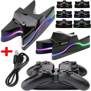 Đế Sạc Đứng Cho Tay Cầm Chơi Game Ps4 Playstation4 Led