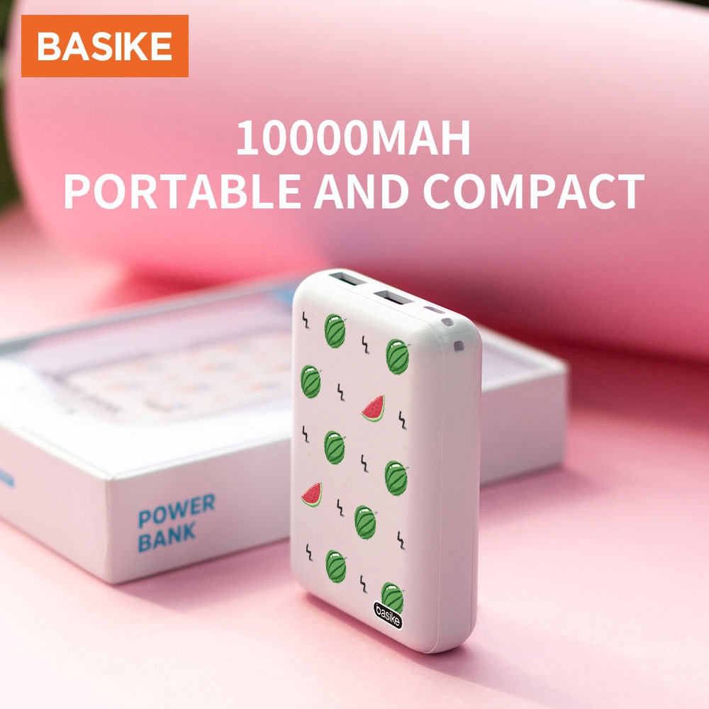 Sạc dự phòng 30000mAh BASIKE PT302P có Cáp Sạc, đèn pin, giá đỡ điện thoại, dây buộc cho iPhone Huawei Samsung