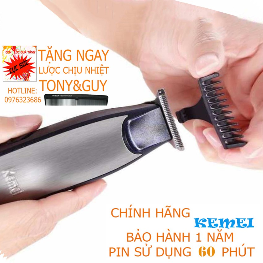 [Tặng Lược Tony Cao Cấp]Tông đơ chấn viền chuyên nghiệp Kemei 5021 và Surker sắc bén có cổng sạc USB tiện dụng