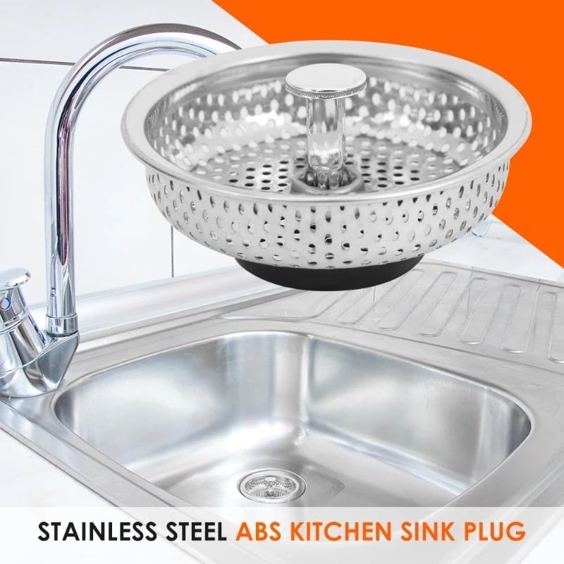1 Lưới Lọc Rác Bồn Rửa Chén Bằng Thép Không Gỉ