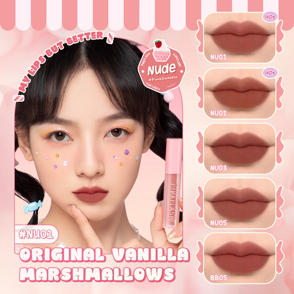 Son Môi Pinkflash PinkSweetie Chống Thấm Nước Mềm Mượt Đa Chức Năng | BigBuy360 - bigbuy360.vn