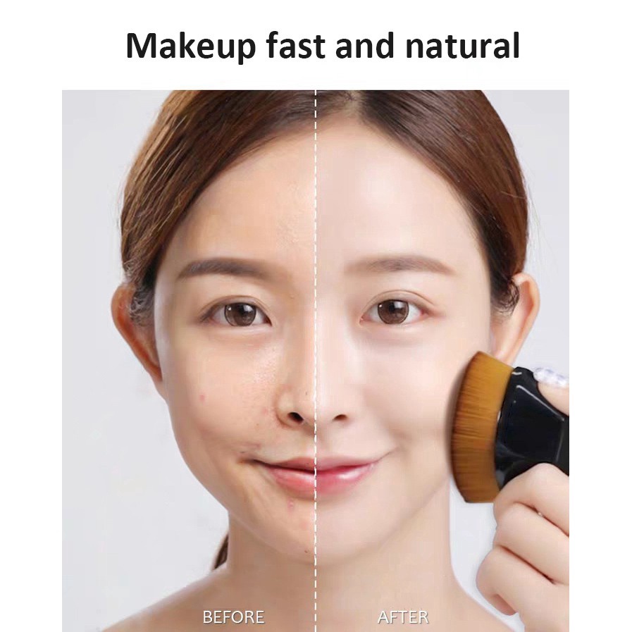 Cọ Trang Điểm Tán Nền Hình Cánh Hoa Cọ Đánh Phấn Nền Trang Điểm Chuyên Nghiệp 55 Đầu Cọ Tiện Dụng