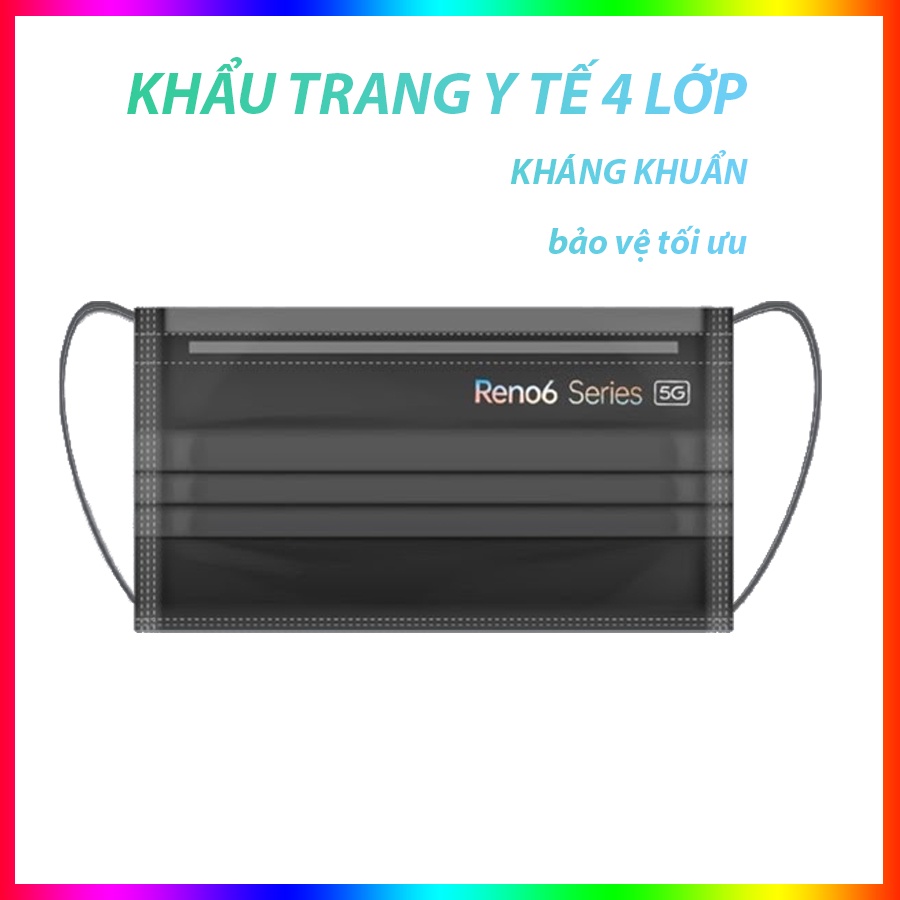 1 CHIẾC KHẨU TRANG Y TẾ 4 LỚP  KHÁNG KHUẨN ,NGĂN NGỪA KHÓI BỤI ĐỘC HẠI.