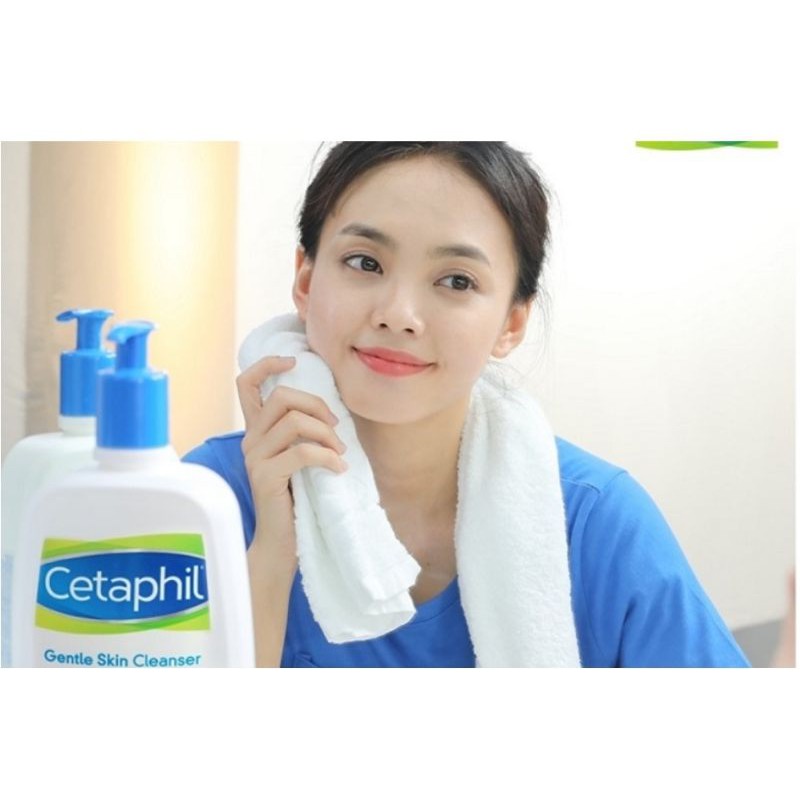 Sữa rửa mặt CETAPHIL Gentle Skin Cleanser 125ml & 591ml . Được Bác Sĩ Da Liễu Khuyên Dùng . Dành cho mọi loại da..