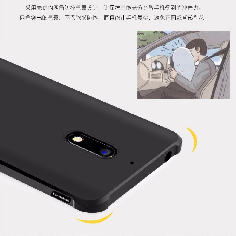 [XẢ KHO] Ốp lưng silicon Rồng Cocose Nokia 6 (Chính hãng)