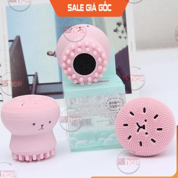 [Hàng Xịn] Cọ Rửa Mặt Massage Tạo Bọt Hình BẠCH TUỘC MY BEAUTY. Cọ Làm Sạch Mặt Hình Bạch Tuộc Dễ Thương, Siêu Tiện Lợi | BigBuy360 - bigbuy360.vn