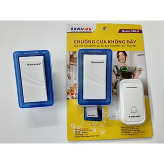 Bộ 2 CHUÔNG CỬA KHÔNG DÂY KAWASAN KW-DB658