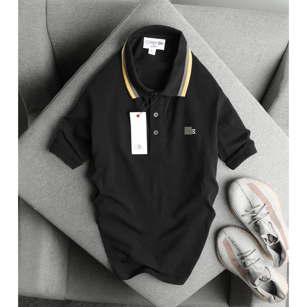 Áo polo nam LCST xuất khẩu hàng dư xịn (Form Slimfit,chất vải cotton cá sấu nhà máy,co dãn,thấm hút mồ hôi) | BigBuy360 - bigbuy360.vn