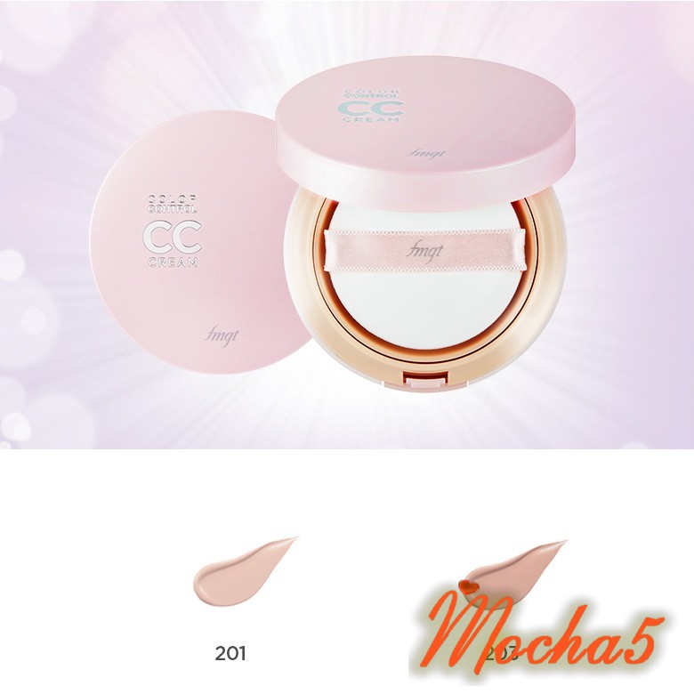 Kem nền CC cream The Face Shop Aura Color Control Cream TFS Spf30 PA++