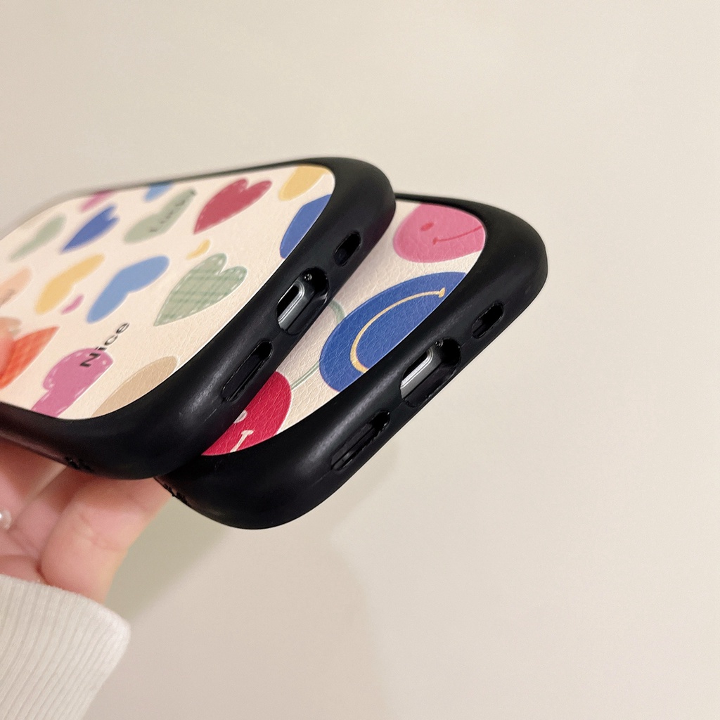 Ốp Điện Thoại In Hình Mặt Cười Nhiều Màu Sắc Cho iphone 7plus X XS XR XS max 11cartoon11 pro max 12 12 pro 12 pro max