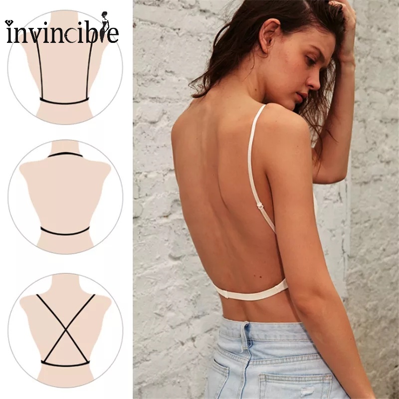 Áo Lót Ống Hình Chữ U Cỡ Lớn/ Cúp Ngực Mỏng Liền Mạch Không Viền Ren Thoải Mái Gợi Cảm Cho Nữ