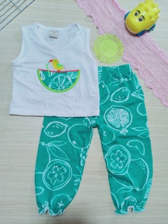 Bộ croptop bé gái 10-20kg