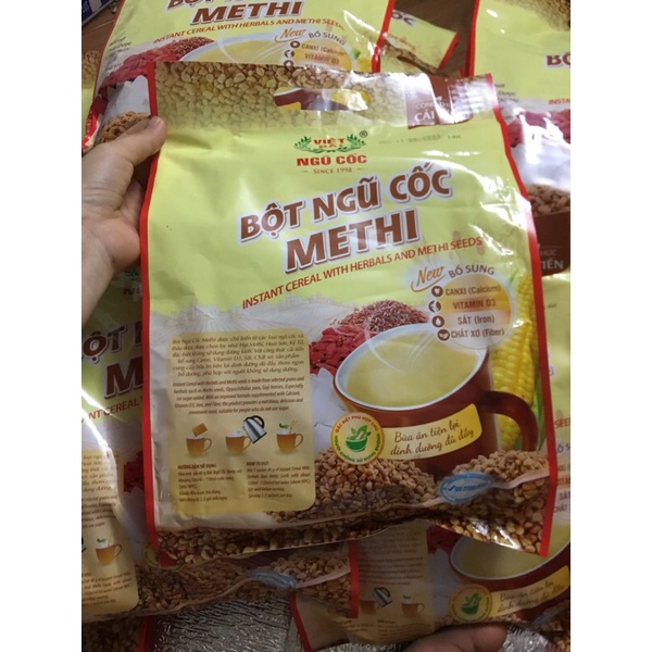 Bột ngũ cốc Methi Việt Đài 600gr