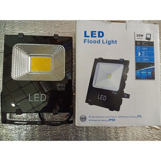 Đèn Pha led Cao cấp chống nước COB 30W( Đủ wat)
