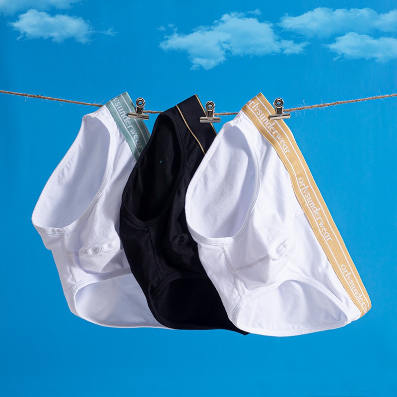 Quần lót ORLVS 6106 cotton lưng thấp thoáng khí quyến rũ thời trang dành cho nam