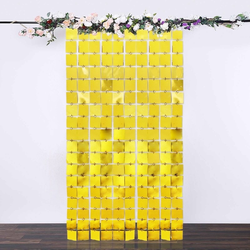 Rèm Lá Kim Tuyến Lấp Lánh Độc Đáo Trang Trí Tiệc Sinh Nhật/ Tiệc Cưới