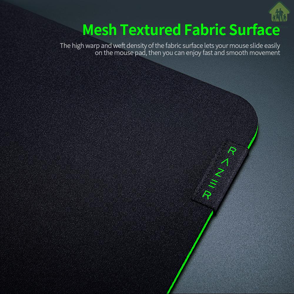 XM Razer Goliathus V3 Gaming Mouse Pad Soft High-Density Rubber Foam Gaming Mouse Mat Anti-Slip Mouse Pad Large 450*400*3mm