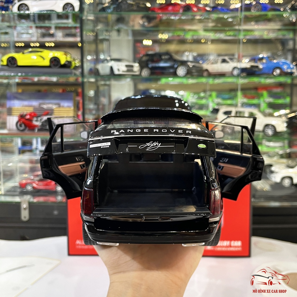 Mô hình xe hợp kim Land Rover Autobiography 50th Anniversary Edition tỉ lệ 1:18 hãng Alloy 2 màu