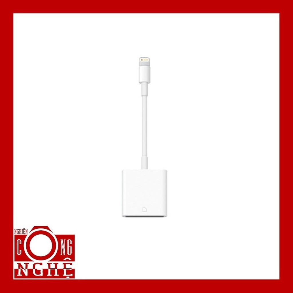 Cáp đọc thẻ Lightning To USB SD Card Camera Reader (SD Card Camera Reader)